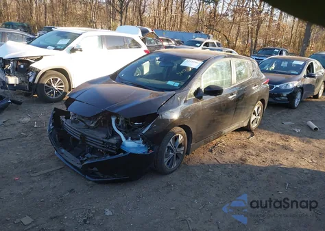 2021 Nissan Leaf Sv 40 Kwh из США, поврежденный, VIN 1N4AZ1CV2MC556196